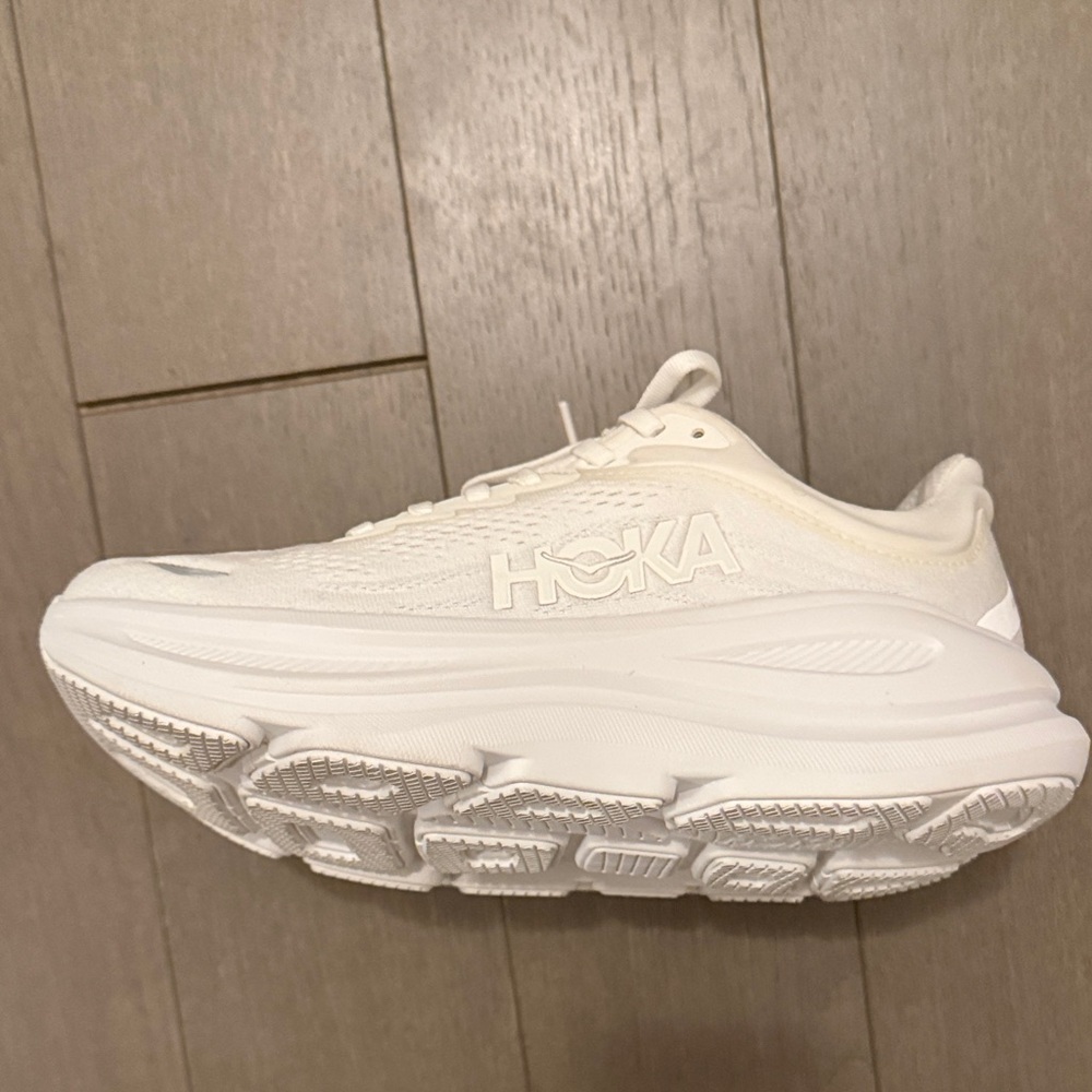 Hoka All-White Clifton Running Sneakers ** BRAND NEW